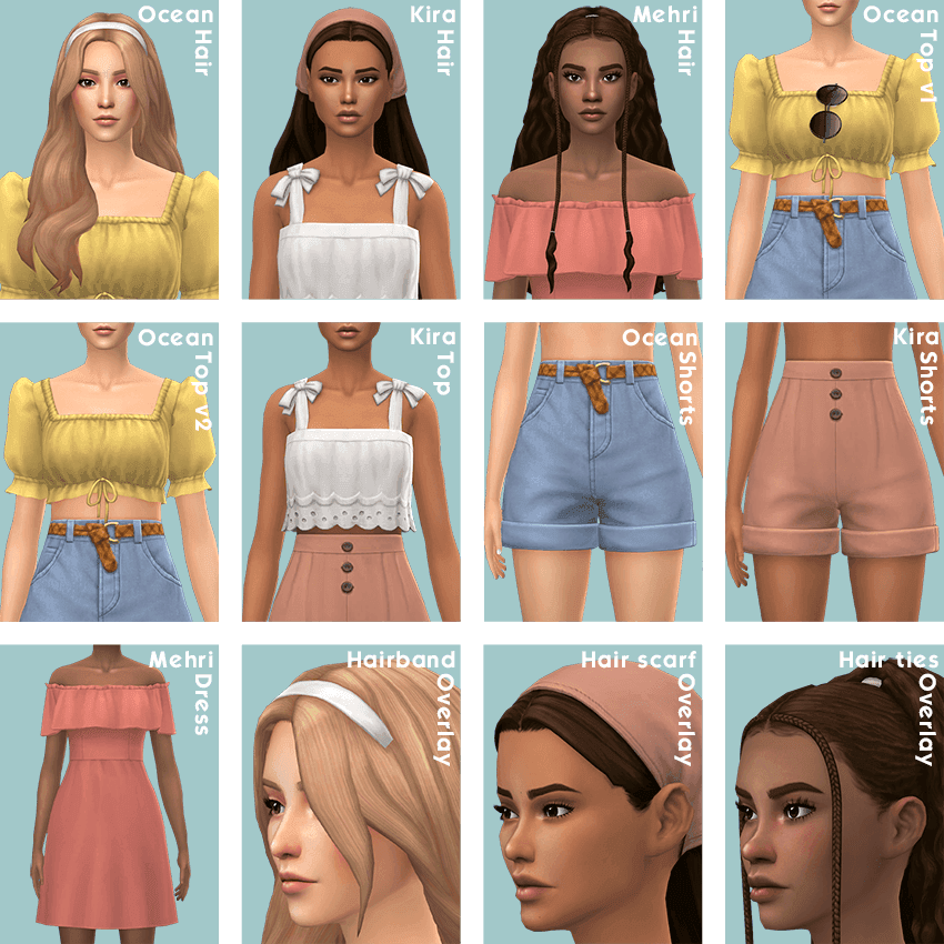 Галерея мода Мини набор одежды June Collection #1